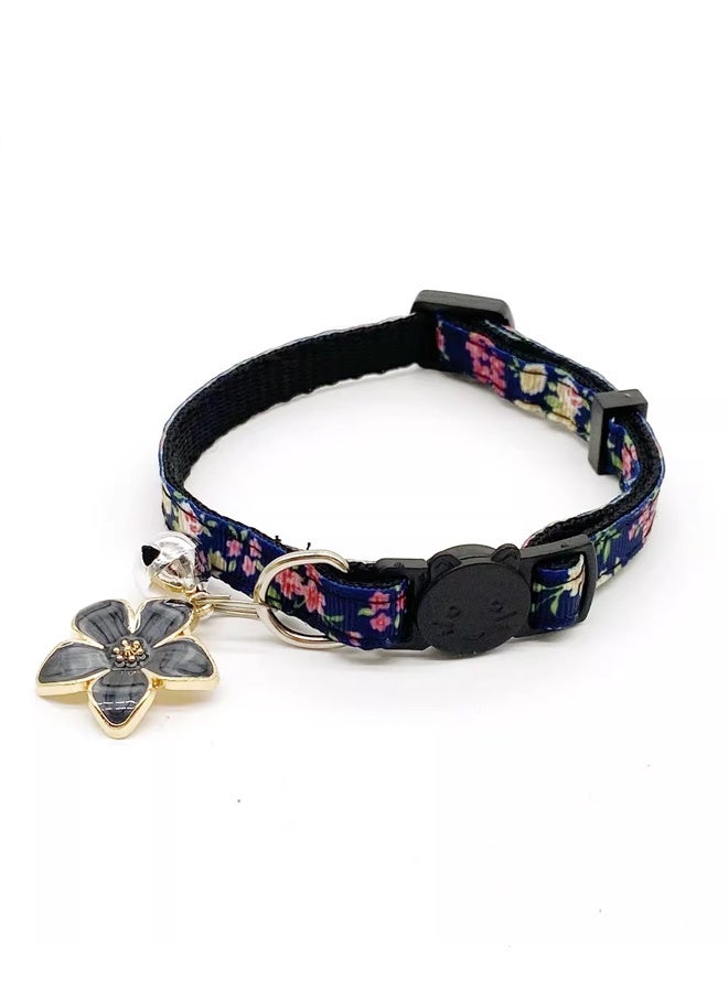 طوق قطط قابل للفك مزود بجرس، مجموعة من 4 أطواق قطط آمنة وقابلة للتعديل - Image 5